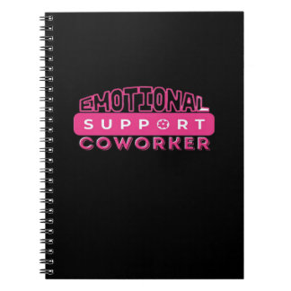 Carnet Aide émotionnelle Coworker rose Fleur essentielle