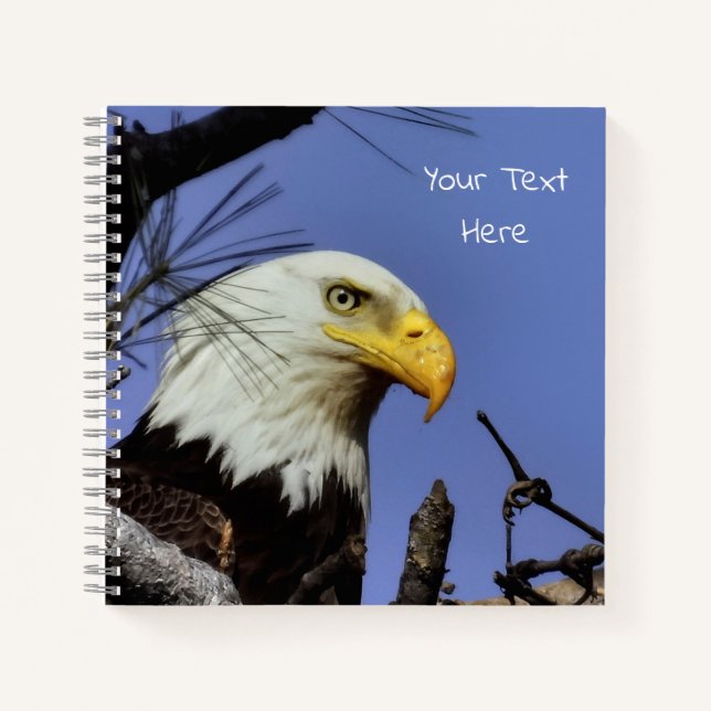 Carnet Aigle maturé dans le nid *Personnaliser* (Devant)
