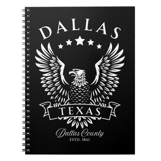 Carnet Aigle Vintage de Dallas Texas (Devant)