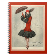 Aileron des années 20 d'ArtDeco/carnet