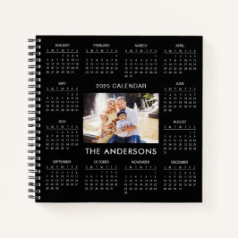 Carnet Ajouter votre propre photo de famille 2025 Calendr