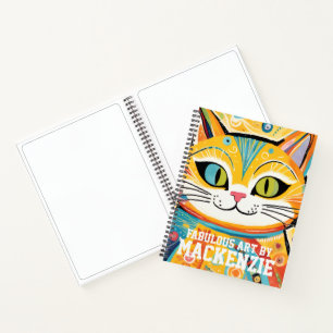 Carnet Ajoutez l'art personnalisé de vos enfants