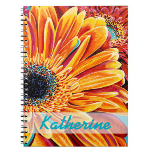 Carnet Ajoutez votre nom Couleurs éclatées II
