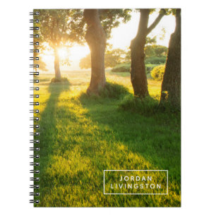 Carnet Ajoutez votre nom Jardin Des Chênes D'Eden