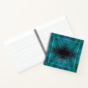 Carnet Ajoutez votre nom Oiseau de Paradis Plume Fracta