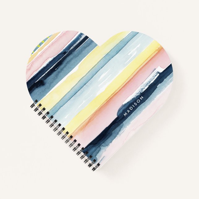 Carnet Ajoutez votre nom | Sunset Stream I (Devant)