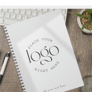 Carnet Ajoutez votre propre logo d'entreprise personnalis