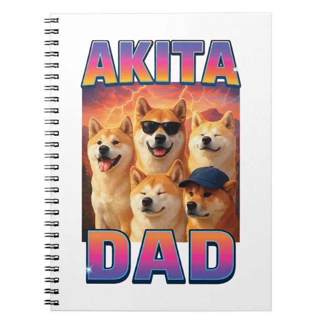 Carnet Akita (Devant)