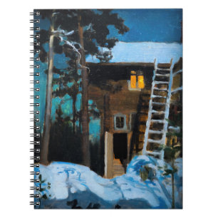 Carnet Akseli Gallen-Kallela - Kalela en hiver