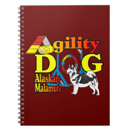 Carnet Alaskan Malamute Agilité