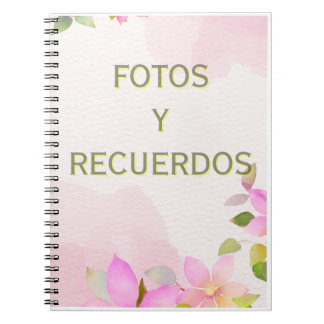 CARNET ALBUM DE FOTOS Y RECUERDOS