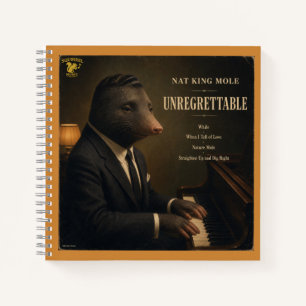 Carnet Album Nat King Mole : une parodie