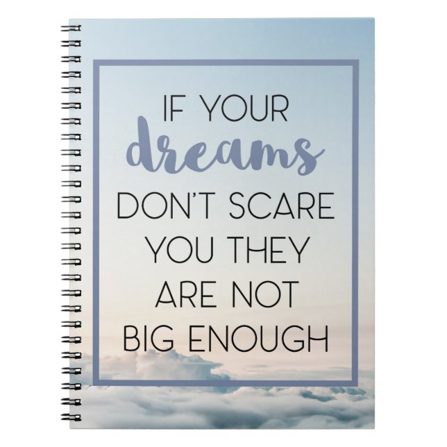 Carnet Alerte de rêves que vous citez (Devant)