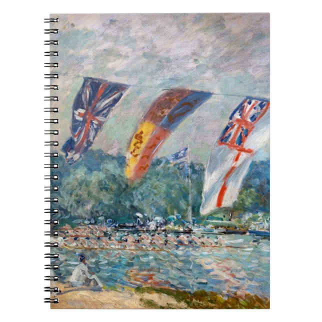 Carnet Alfred Sisley - Regatta à Molesey (Devant)