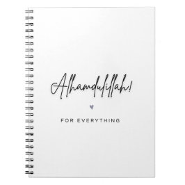 Carnet Alhamdulillah pour tout