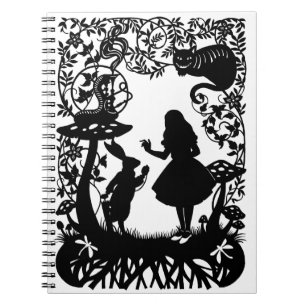 Carnet Alice au pays des merveilles