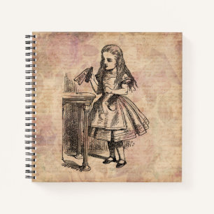 Carnet Alice au pays des merveilles Boire moi bouteille