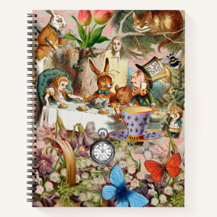 Carnet Alice au pays des merveilles Thé dansant Art