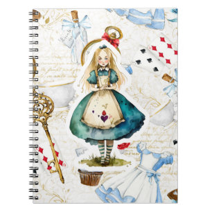 Carnet Alice Au Pays Des Merveilles Thème