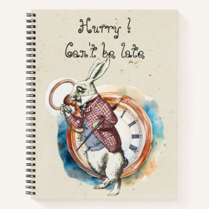 Carnet Alice - Lapin Blanc 1865