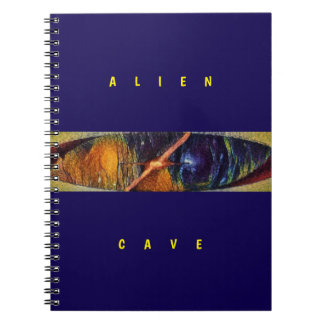 Carnet Alien Cave - Purple 