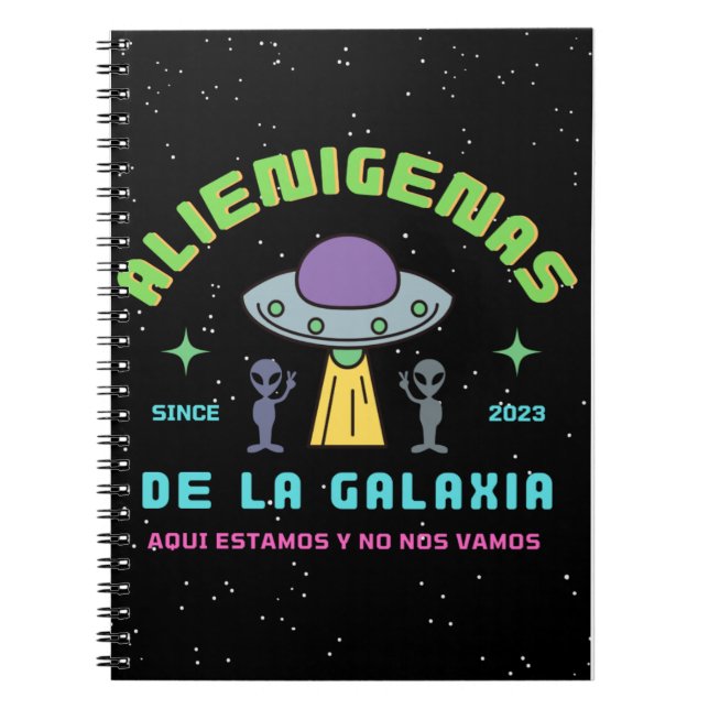 Carnet alienigenas de la galaxie (Devant)