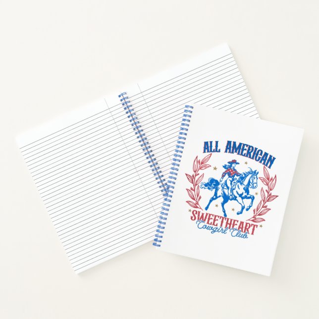 Carnet All American Sweetheart Cowgirl Club (Intérieur)