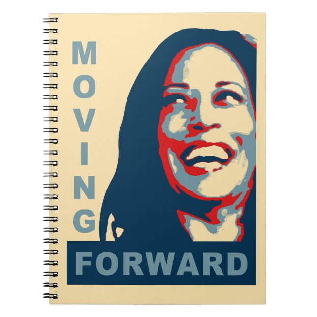 CARNET ALLER DE L'AVANT KAMALA HARRIS 2024 (Devant)