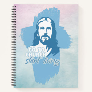 Carnet Allez À L'Église... ! Jésus-Christ. Christian Prea