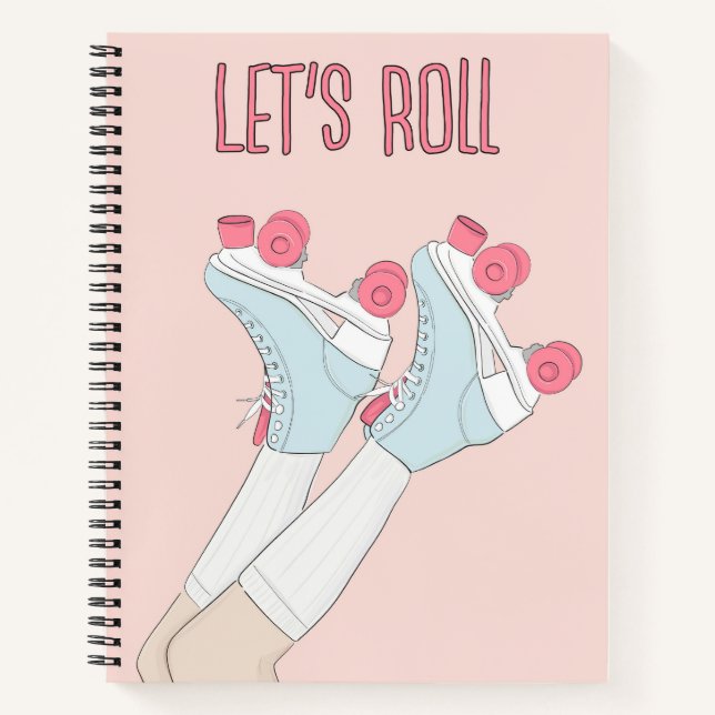 Carnet Allons Roulez En Roller (Devant)