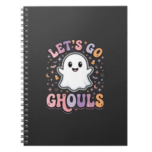 Carnet Allons-y les fantômes Mignon fantôme d'Halloween C