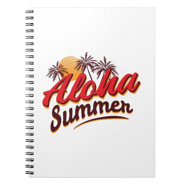 Carnet Aloha été (Devant)