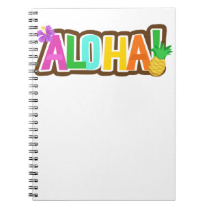 Carnet Aloha Hawaii Hawaii Île Hawaiian Surf Tropical