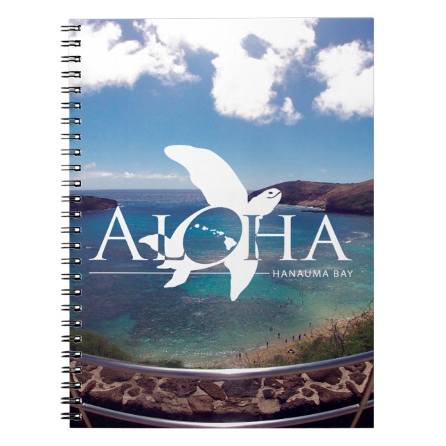 Carnet Aloha Hawaii Honu Turtle (Devant)