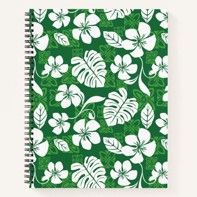 CARNET ALOHA VENDREDI (VERT) (Devant)