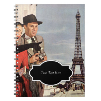 Carnet Amants dans l'illustration de cru de Paris