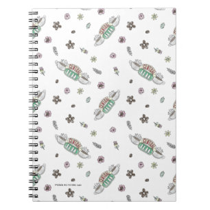 Carnet AMIS™ Central Perk Coffee Motif d'aquarelle