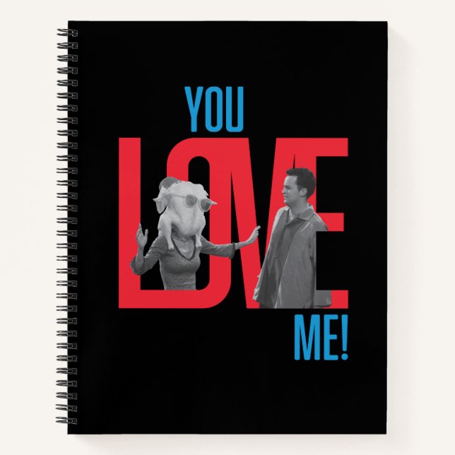 Carnet AMIS™ | Citation You Love Me (Devant)