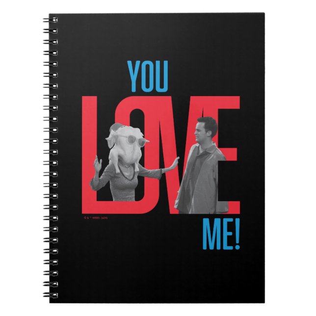 Carnet AMIS™ | Citation You Love Me (Devant)
