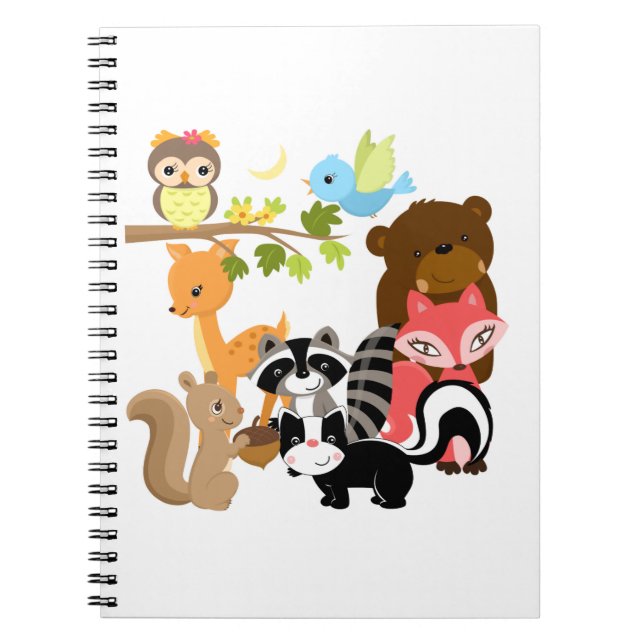 Carnet Amis de forêt (Devant)