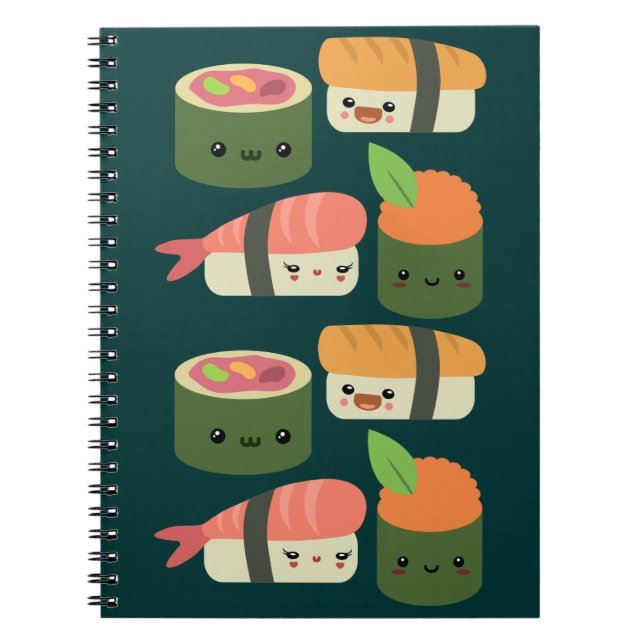 Carnet Amis de sushi (Devant)