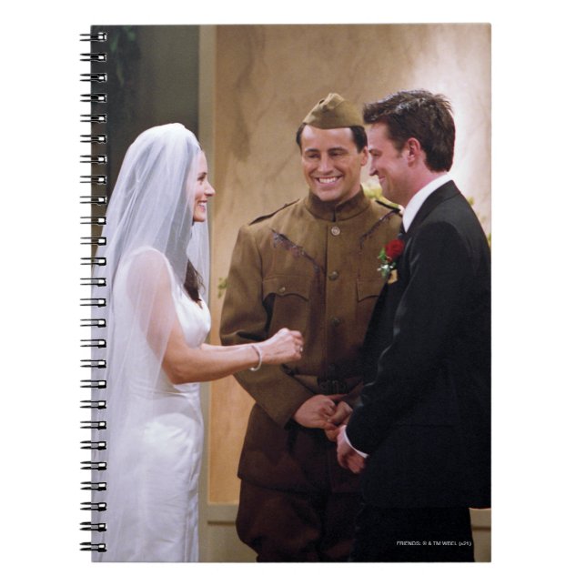 Carnet AMIS™ | Joey Marries Monica & Chandler (Devant)