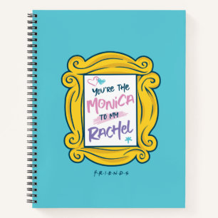 Carnet Amis™ Peephole Vous êtes la Monica à ma Rach
