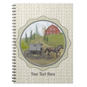 Carnet Amish Buggy Visite