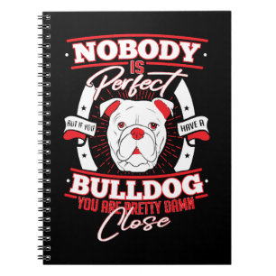 Carnet Amour de chien perfection Bouledogue