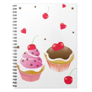 carnet "Amour de cupcakes"