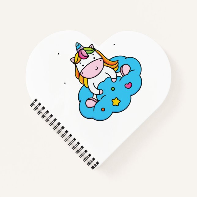 Carnet Amour de licorne (Devant)