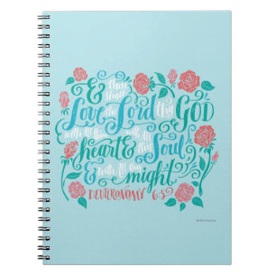 Carnet Amour de Shalt de mille le seigneur thy Dieu