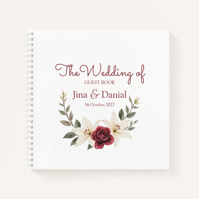 Carnet Amour éternel (Devant)