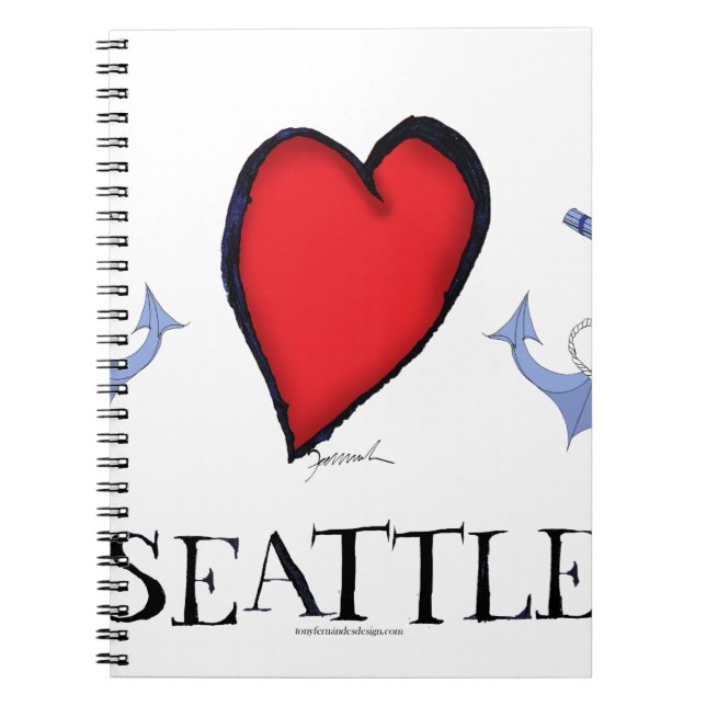 Carnet amour Seattle (Devant)